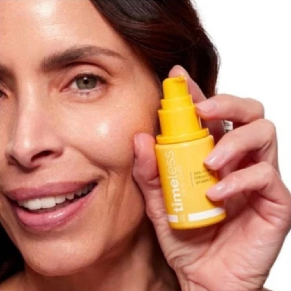 Ferulic Acid Serum - タイムレスVCセラム（フェルラ酸配合）抗酸化、しわ対策、保湿、ハリ、小じわを軽減、肌を明るくするエッセンス