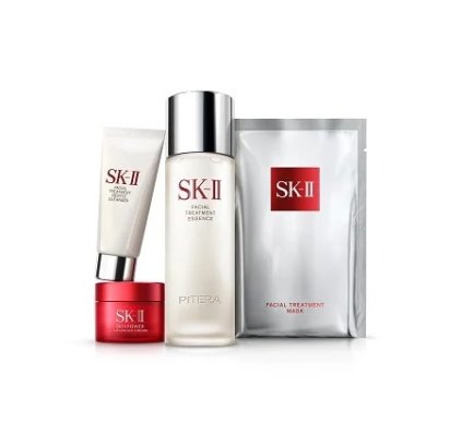 Skincare Sk Ii - SK-II トラベルスキンケアセット 4点セット（フェイスマスク1枚 + トリートメントエッセンス75ml +