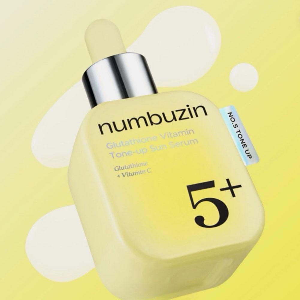 ヌンブジン5+ グルタチオン ビタミン トーンアップ サンエ - Ferulic Acid Serum のレビューと価格
