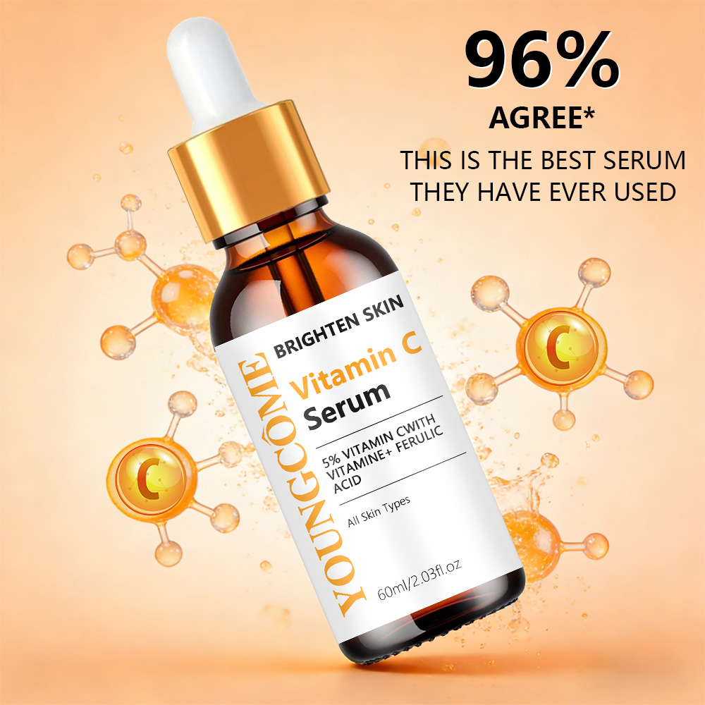 ビタミンCセラム（ビタミンE＆フェルラ酸配合）、美白美容液（ - Ferulic Acid Serum のレビューと価格
