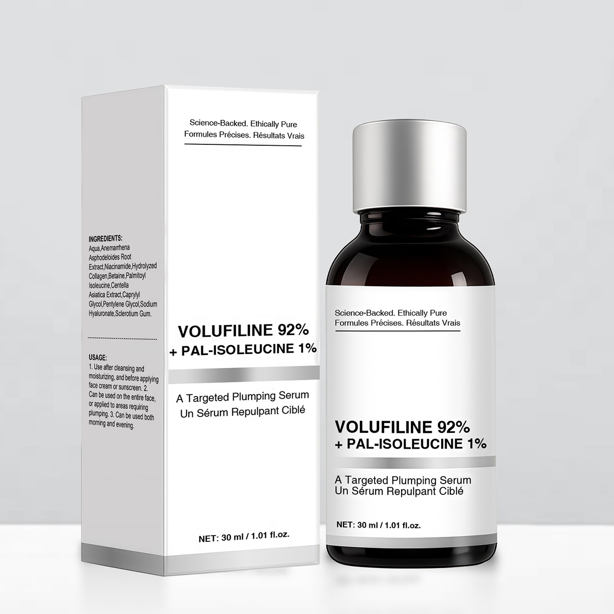 1/2 個入り Volufiline セラム、Volufil - Ferulic Acid Serum のレビューと価格