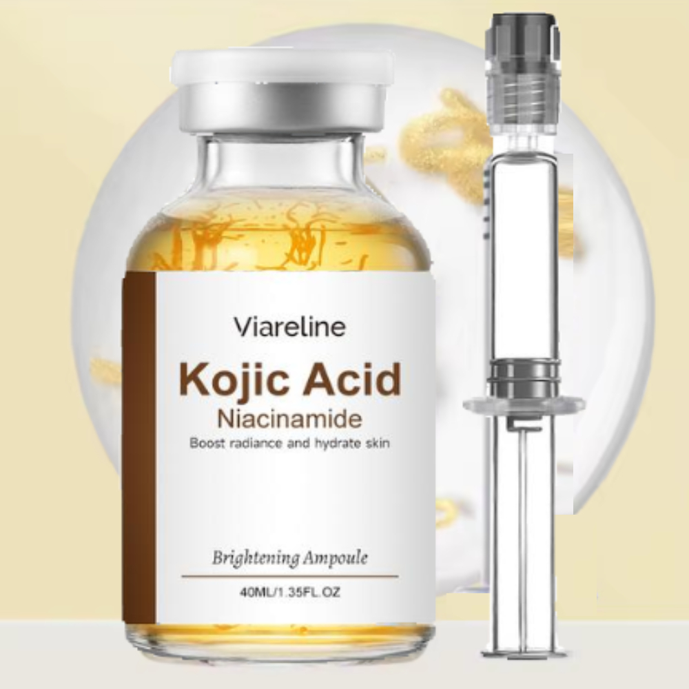 コウジ酸ナイアシンアミド配合フェイシャルアンプルエッセンス、 - Ferulic Acid Serum のレビューと価格